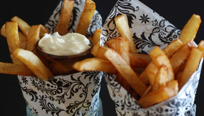 Belgian fries (Belgium)
