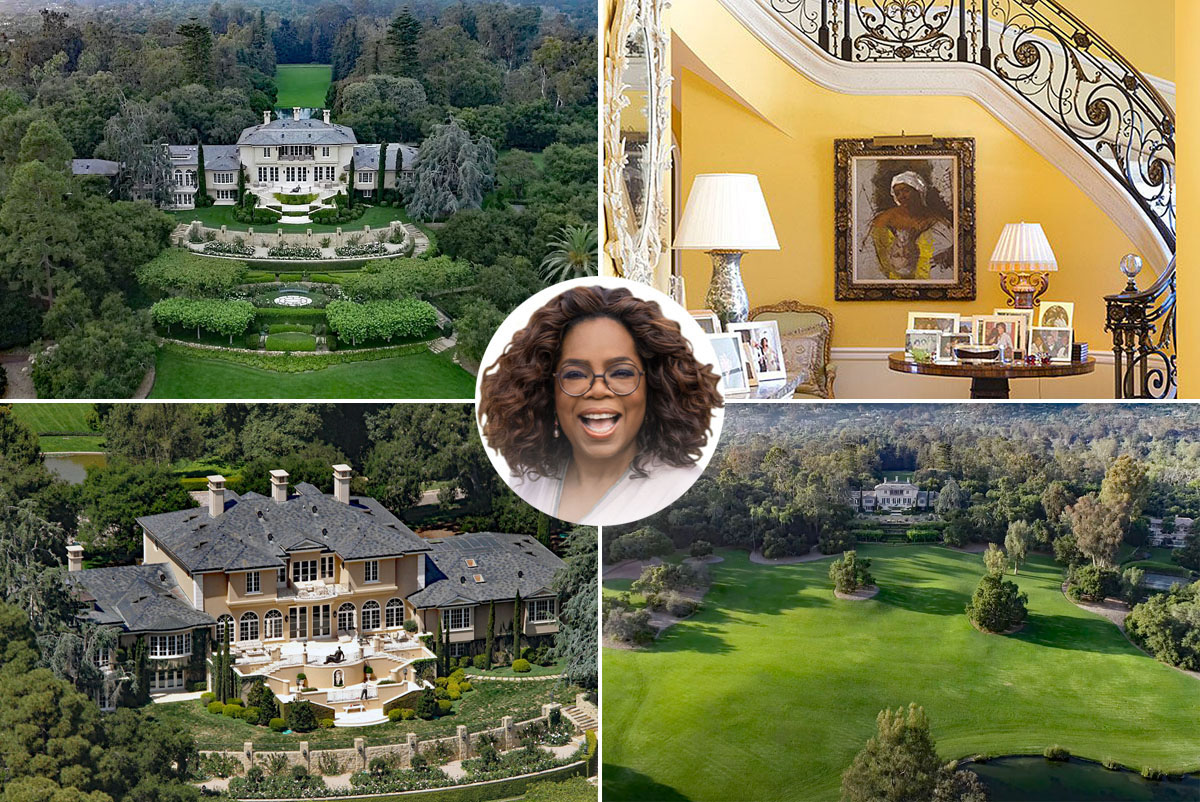 Lock in the purchase price: what did Oprah Winfrey drop on her massive Montecito estate, 'The Promised Land', back in 2001?