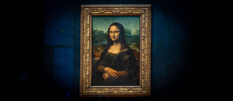 Blink and think — which master painted the Mona Lisa and her famously subtle, enigmatic smile?