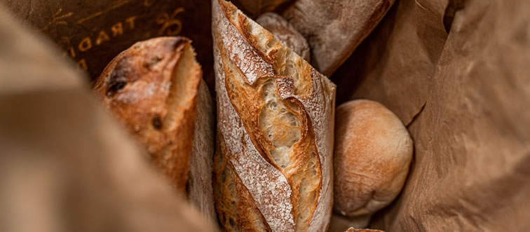 Quick — name this iconic, long, slender French loaf known for its crunchy crust and airy crumb.