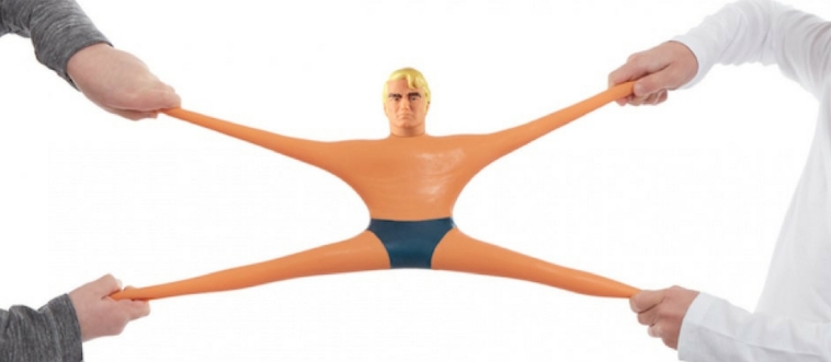 First instinct: what do you call this ultra-stretchy action hero?