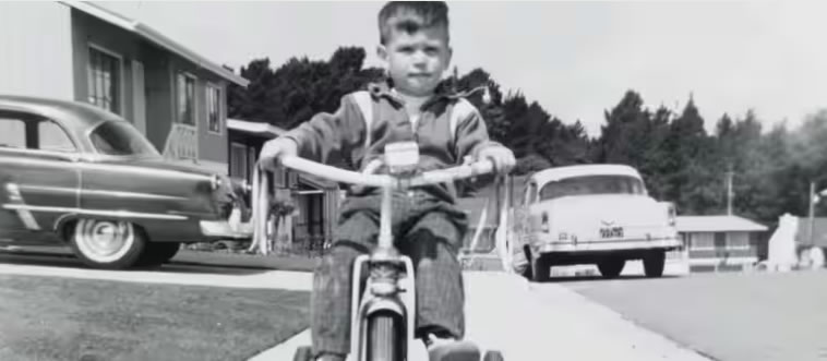 Blink and think — which future tech pioneer is smiling in this childhood snapshot?