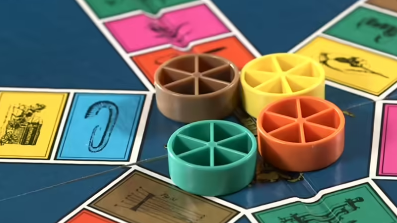How Many Board Games Can You Recognize from Just One Little Part?