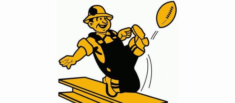 First instinct: which legendary franchise once used this kicking punter as their official emblem?