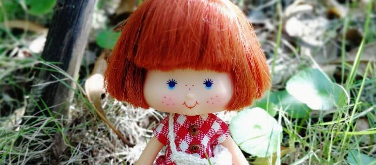 Blink and think: which sweet, red-haired icon ruled the toy box with her signature fruity scent?
