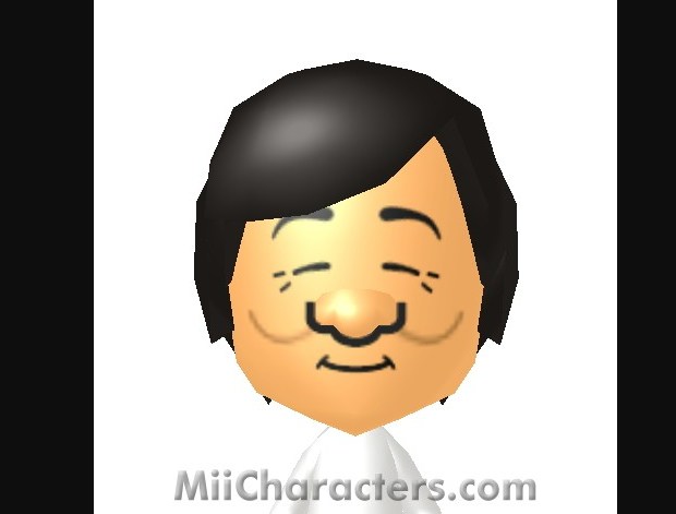 Blink and think: which famous face is this?