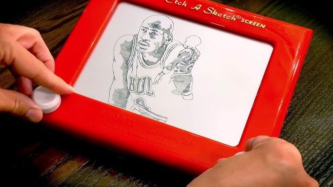 First instinct: which classic toy debuted in 1960, letting kids draw and instantly clear their canvas?