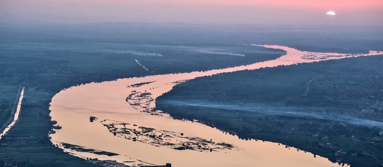 Quick — can you name the ancient, bustling metropolis split by the winding Nile River?