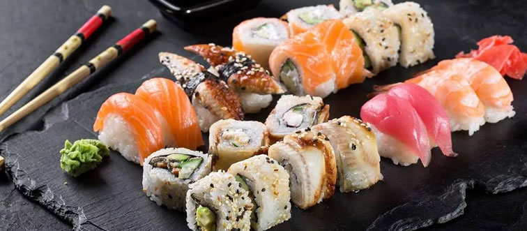 Blink and think — which nation gave us this iconic bite of vinegared rice rolled up with fresh raw seafood?