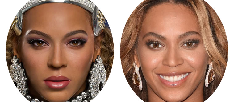 Blink and think — can you pick out the actual Beyoncé from her wax duplicate?