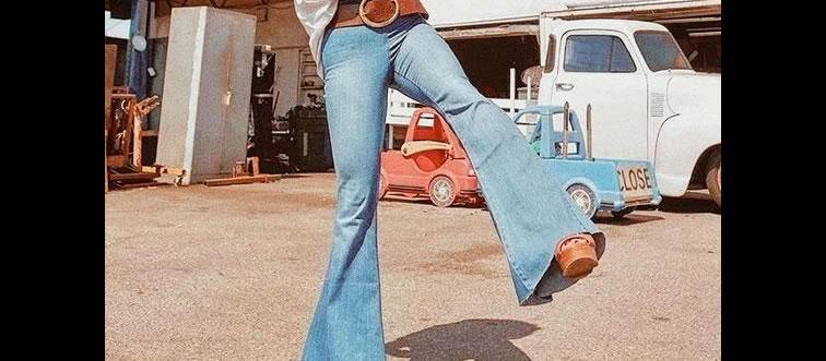 Lock in the clue: which ten-year span saw bell-bottom pants rule the streets?