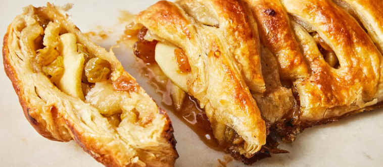 Quick — can you spot this traditional pastry stuffed with spiced orchard fruit?