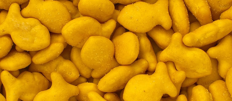 Blink and think: before they became a massive hit in the United States, which country originally invented Goldfish crackers?