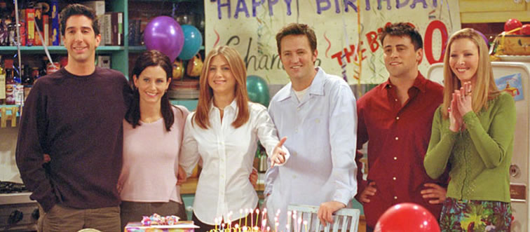 First instinct: which legendary sitcom revolves around the lives of Monica, Chandler, Ross, Rachel, Joey, and Phoebe?