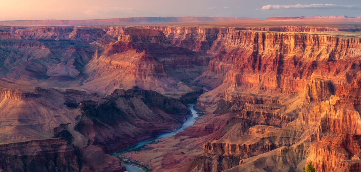 Blink and think — in which US state has the mighty Colorado River carved out the magnificent Grand Canyon?