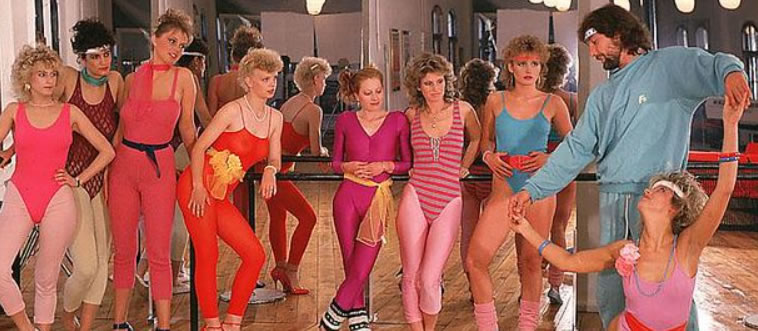 Blink and think — which high-energy '80s workout craze had everyone dancing to upbeat tracks right in their living rooms?