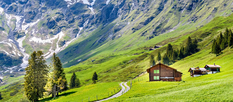 Blink and think — which city serves as the capital of Switzerland?