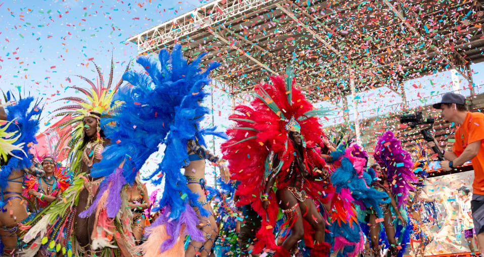 Which global destination is practically synonymous with its legendary, high-energy Carnival celebration?