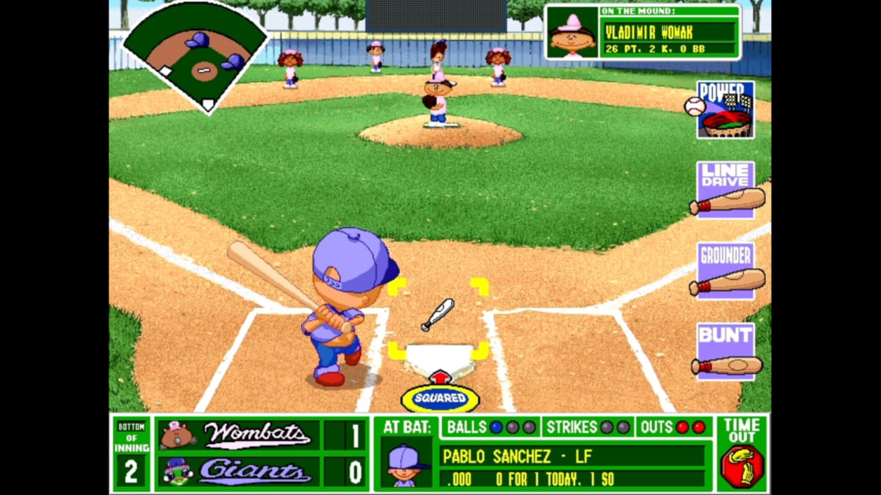First instinct: which nostalgic sports game is this?