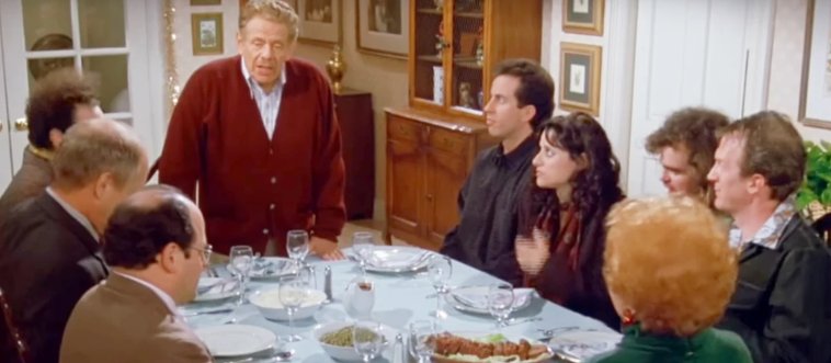 First instinct: what anti-commercial holiday does Frank Costanza invent to replace Christmas on Seinfeld?