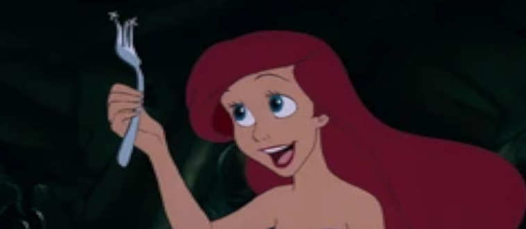 Quick — what does Ariel call the everyday dining fork she discovers in The Little Mermaid?