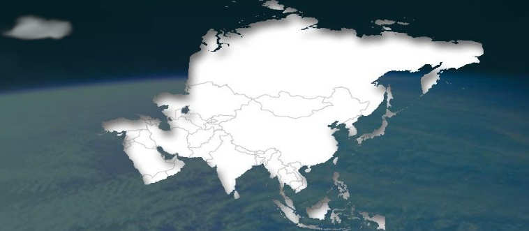 First instinct: which continent takes up the absolute most land area?