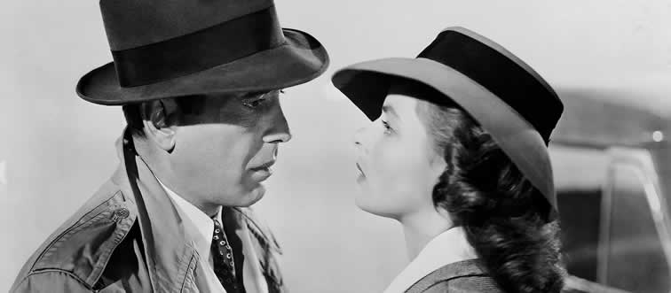 Blink and think — what year did Casablanca first arrive in theaters?