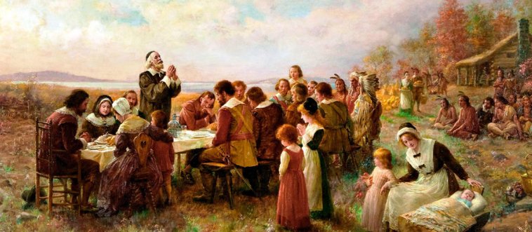 Blink and think — which unexpected seafood actually loaded the tables at the 1621 harvest feast that inspired Thanksgiving?
