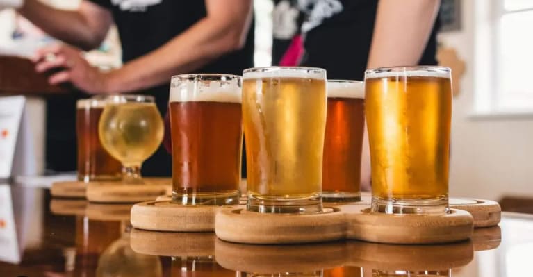 Blink and think — which of the following is excluded from the classic, core ingredients needed to brew a standard beer?