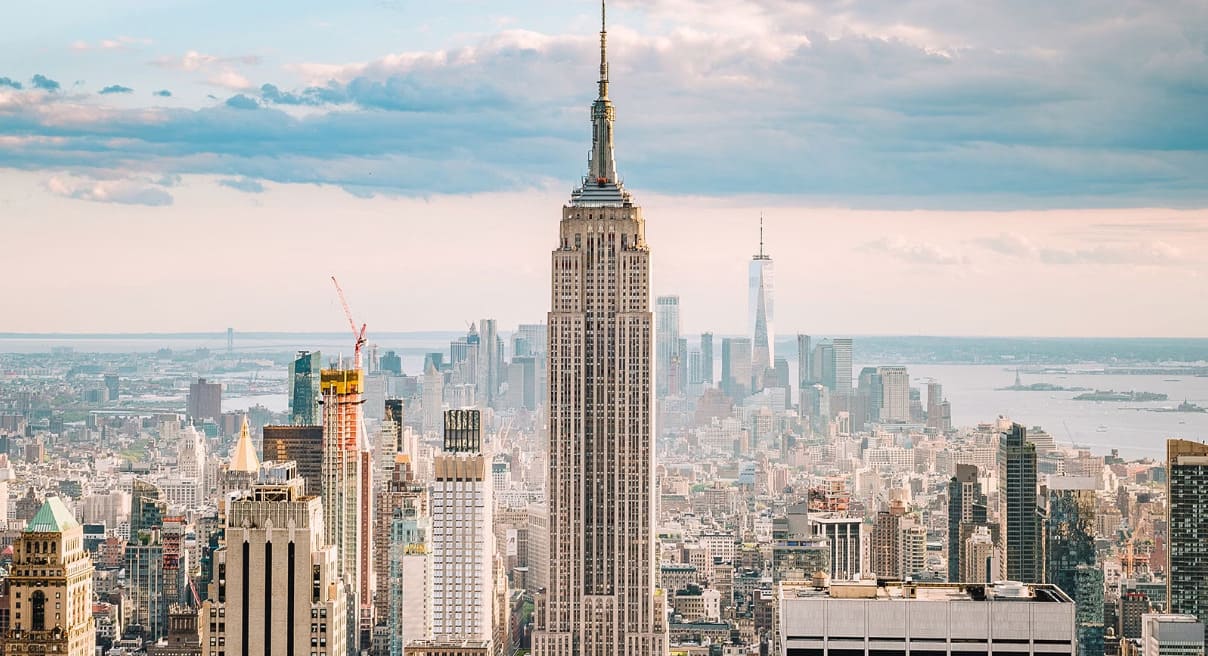 Quick — in which US state will you find the towering Empire State Building?