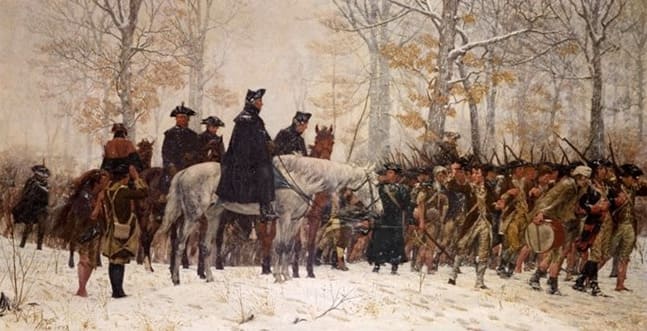Lock in the location: where did Washington forge his ragtag troops into a disciplined fighting force during a brutal winter?