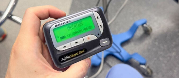 Identify this: what exactly is this classic pocket tech object?