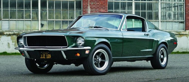 Can you name the iconic machine that wore Highland Green fastback paint and tore through the streets of San Francisco?