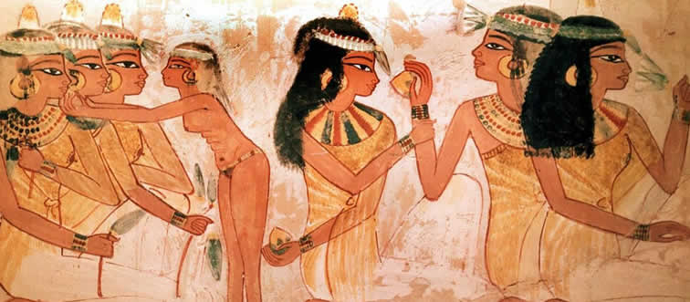 Blink and match — which ancient civilization left behind some of the earliest historical records of cosmetic use?
