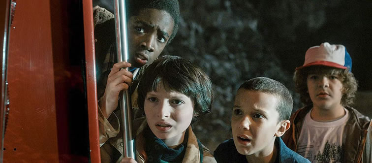 Let's travel back — what year does the pilot season of Stranger Things drop us into?
