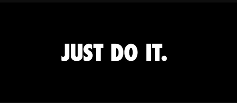 Blink and think — which athletic powerhouse famously urged the world to "Just Do It"?