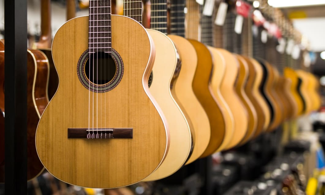 First instinct: which stringed favorite is this?