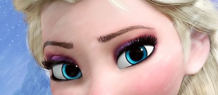 Lock in the clue: which Disney favorite owns these icy eyes?