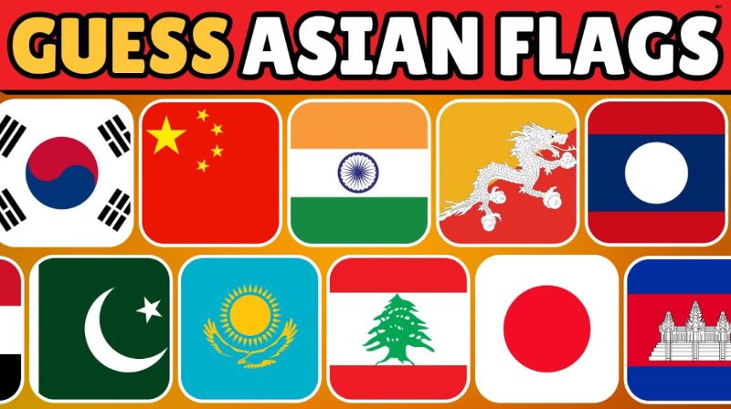 Guess All 49 Flags of Asia… Almost Nobody Gets 100%