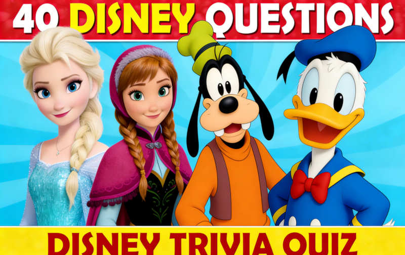 Can You Survive All 40 Disney Questions? 👸