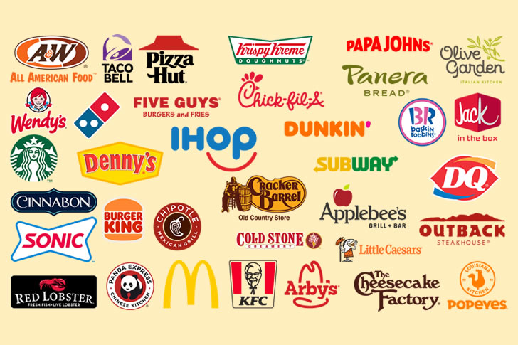 Only 5% of Foodies Can Name All These Famous Chains Without Help