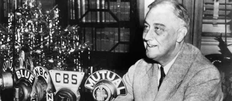 Quick — which U.S. President became the very first to have his face broadcasted on television?
